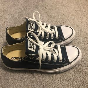 Navy Blue Converse Chuck Taylor All Star Low Top Shoe Sz 6.5 6-1/2